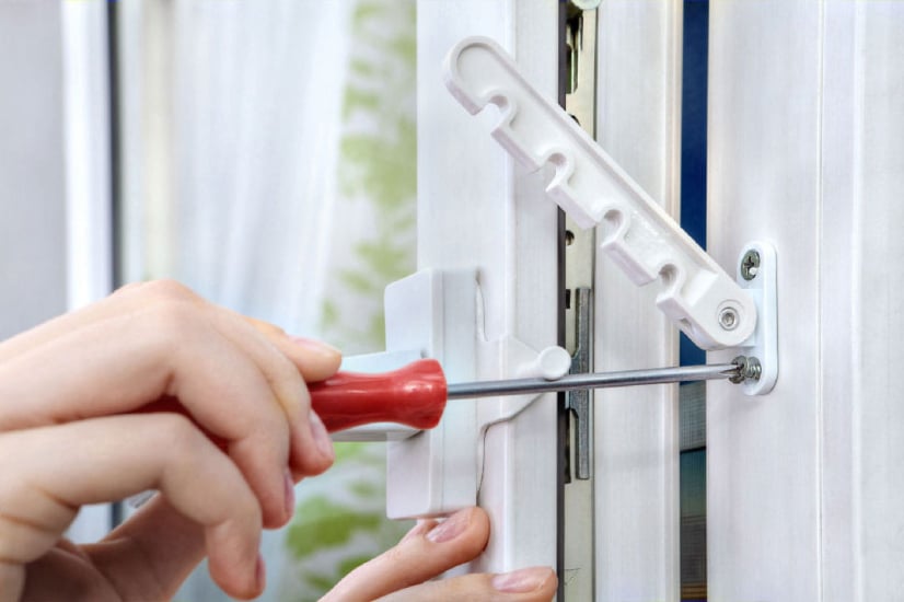 Установка гребенки