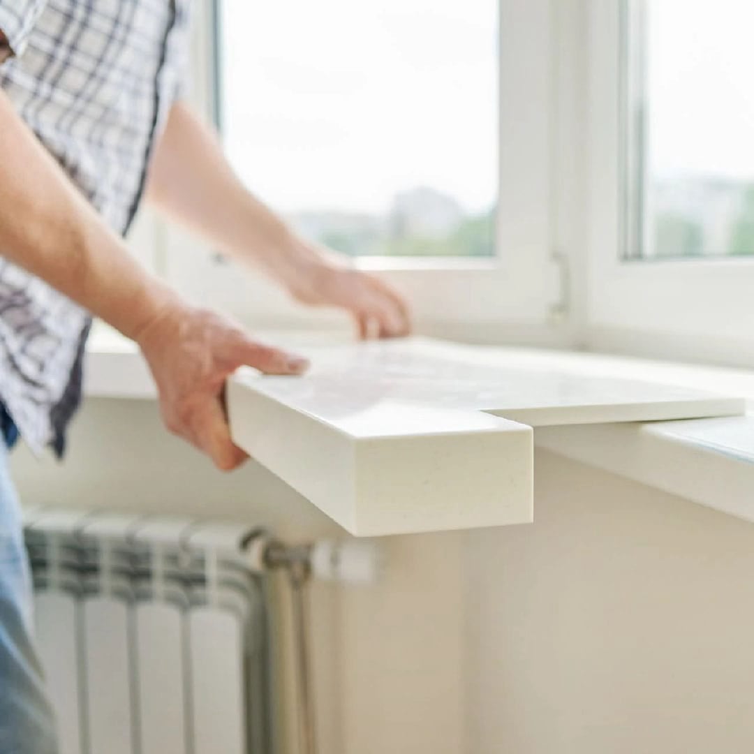 замена подоконника