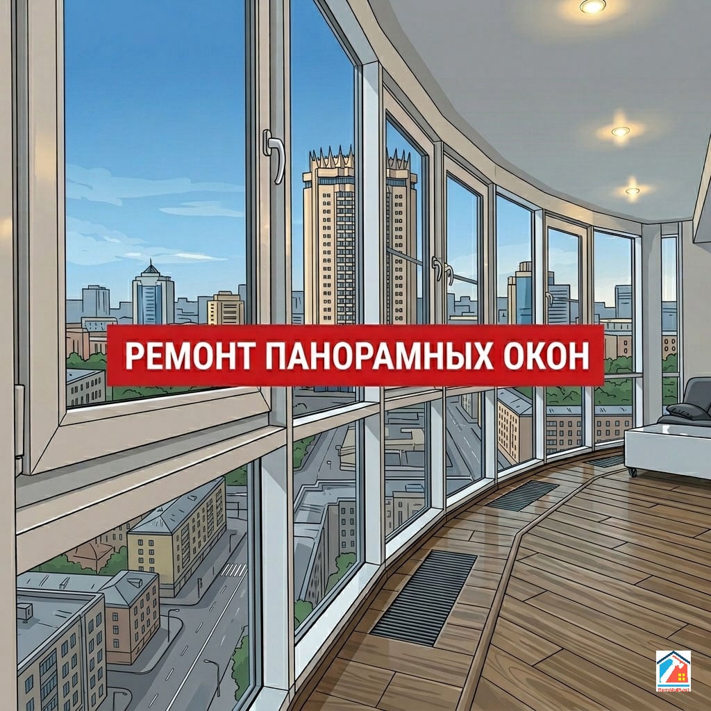 Когда требуется ремонт панорамных окон